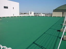 厚木市屋上防水施工後