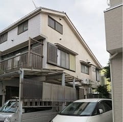 練馬区戸建て外壁塗塗装工事前