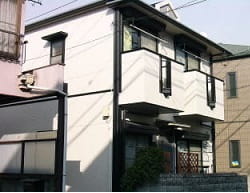 中野区戸建て外壁塗り替え仕上げ