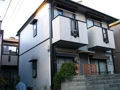 中野区戸建て外壁塗り替え工事前