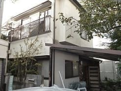 中野区外壁玉吹付工事まえ