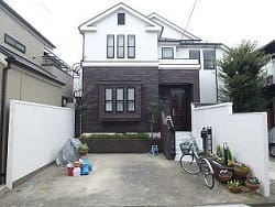 中野区外壁、屋根塗装、完成