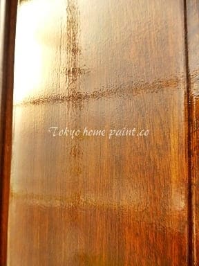 木製玄関ドアの再塗装33.26