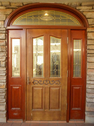 木製玄関ドア塗装37-t1