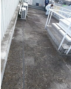 練馬区個人病院ウレタン防水工事前