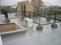 埼玉県ビル屋上防水施工後