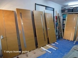 内装建具塗装
