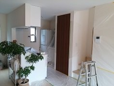 室内ドア塗装、世田谷区3