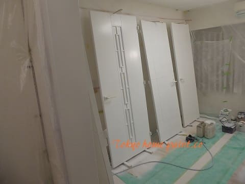 室内ドア塗装・杉並区7
