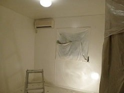壁紙の上に塗装9.6