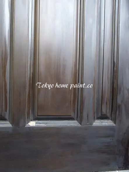 ワックスを塗って直後画綺麗に見えがちですが、後で問題が出ます