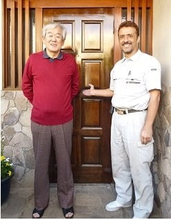 ヤマハ玄関ドア塗装西東京4.9